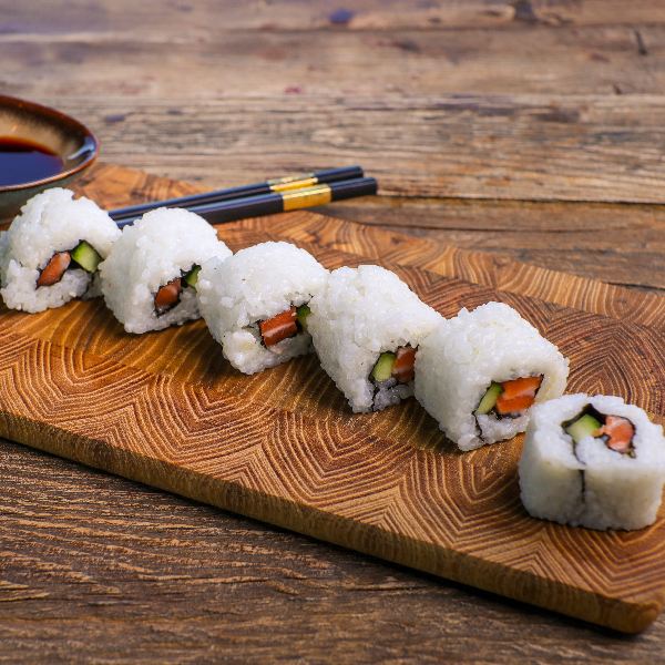 california rolls saumon